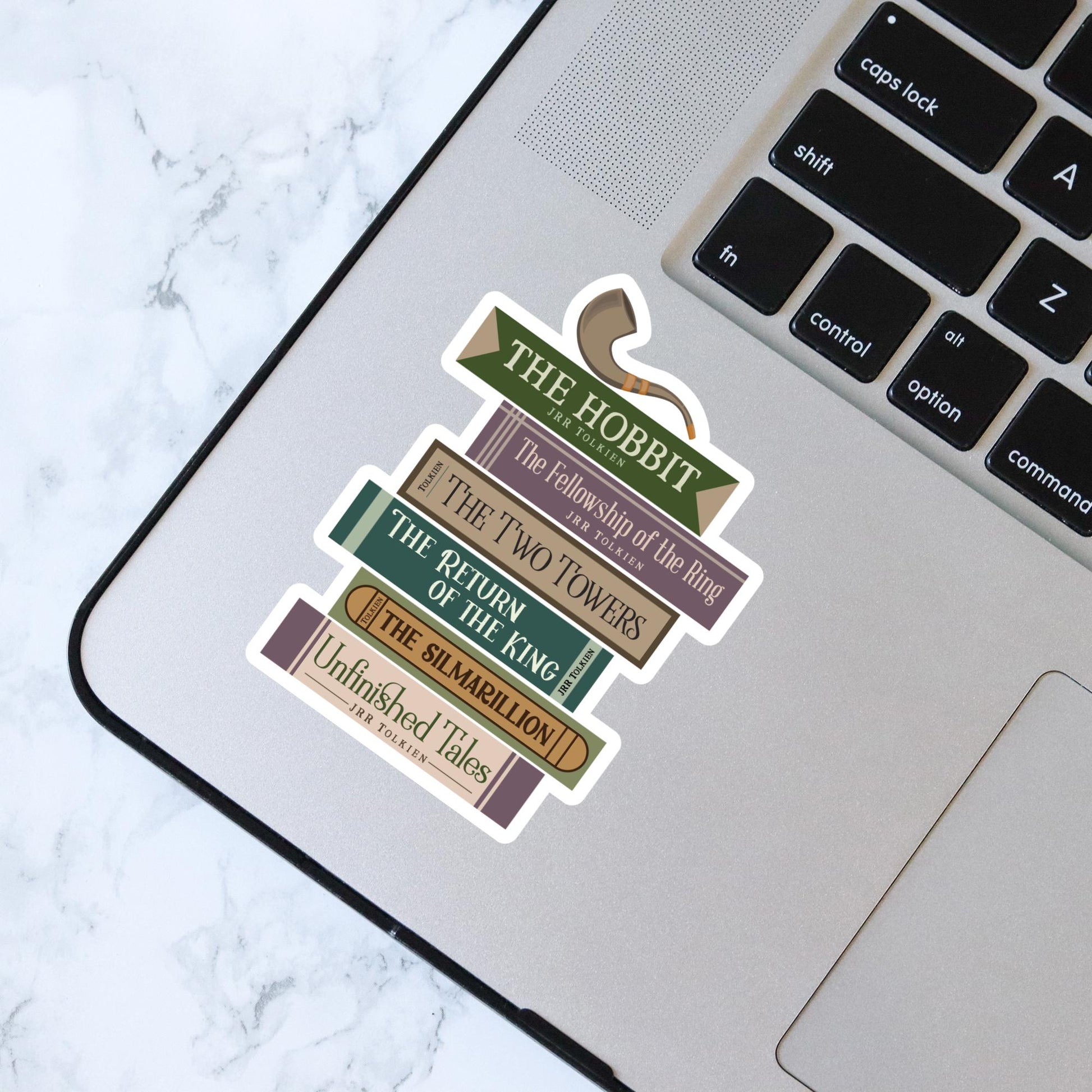 Lord of the Rings (JRR Tolkien) Book Stack Sticker