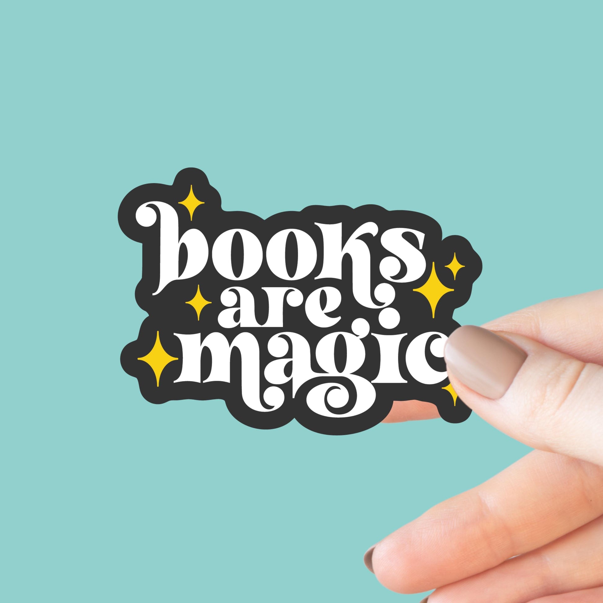 Books Are Magic Sticker