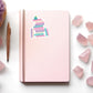 Fairy Tales Book Stack Sticker, Bookish Sticker, Kindle Laptop Decal, Princess, Daughter