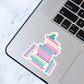 Fairy Tales Book Stack Sticker, Bookish Sticker, Kindle Laptop Decal, Princess, Daughter