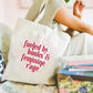 Fueled by Books and Feminine Rage Tote Bag, Bookish Tote Bag, Gifts for Readers, Book Lover Gift, Canvas Tote Bag, Bookworm, Feminist