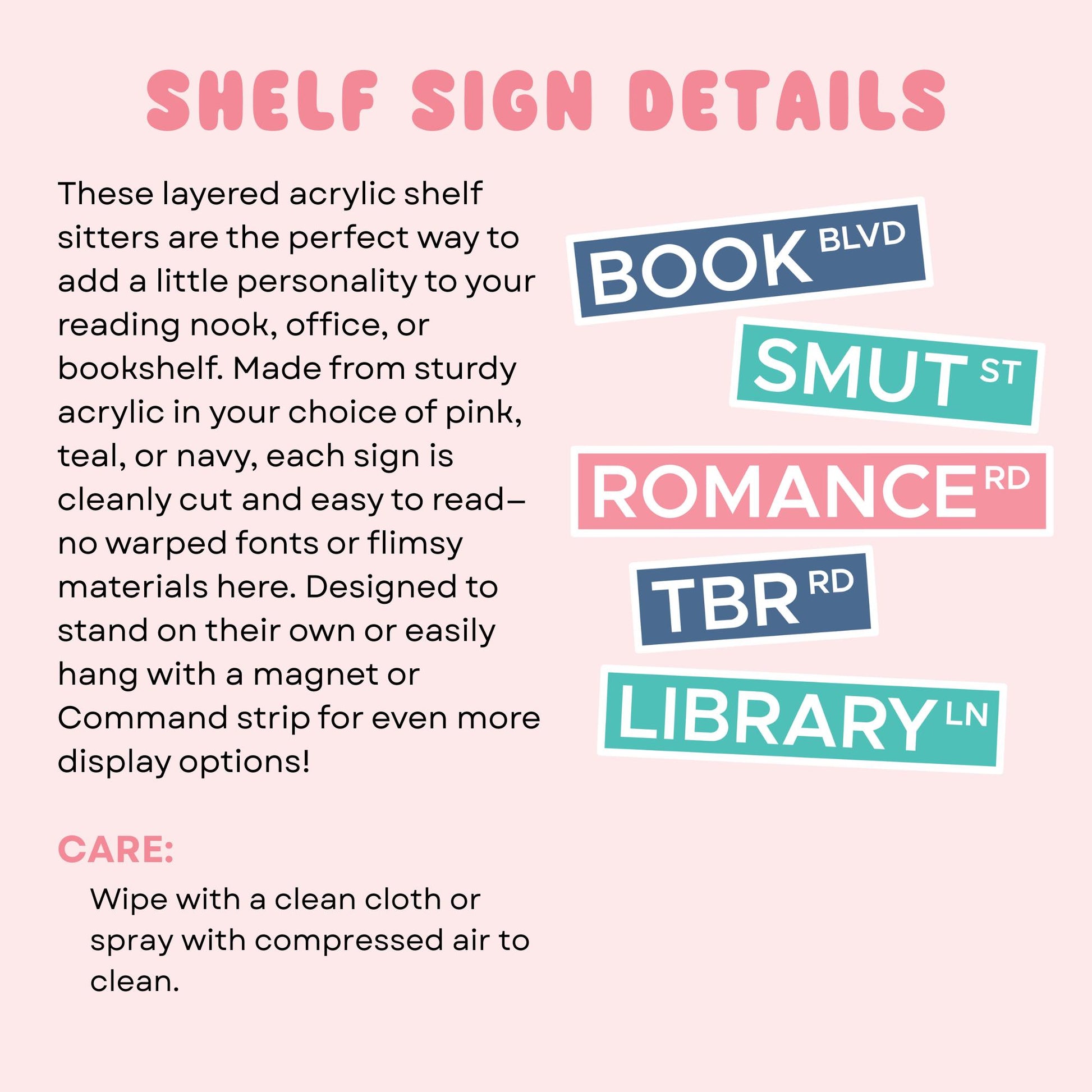 Library Lane Street Sign, Bookshelf Decor, Book Gifts, Gifts for Readers, Shelf Sitter, Bookshelf Decorations, Bookshelf Sign, Bookish, Ln