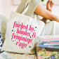 Fueled by Books and Feminine Rage Tote Bag
