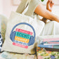 Audiobooks Count as Reading Tote Bag, Bookish Tote Bag, Gifts for Readers, Book Lover Gift, Canvas Tote Bag, Bookworm