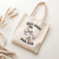 Silly Goose Book Club Tote Bag, Bookish Tote Bag, Gifts for Readers, Book Lover Gift, Canvas Tote Bag, Bookworm