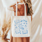 Pink Just One More Chapter Tote Bag, Bookish Gifts for Readers, Bookworm