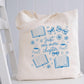 Pink Just One More Chapter Tote Bag, Bookish Gifts for Readers, Bookworm