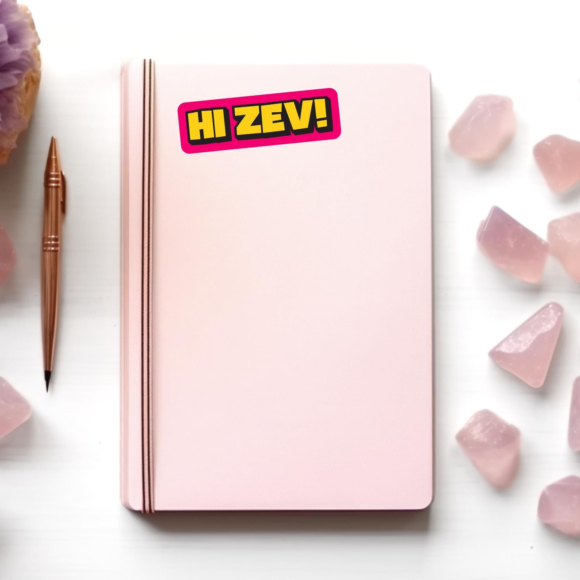 Hi Zev Sticker, Dungeon Crawler Carl, Kindle Laptop Decal, Gifts for Book Lovers, Waterproof