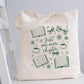 Pink Just One More Chapter Tote Bag, Bookish Gifts for Readers, Bookworm