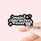 Main Character Energy Sticker, Kindle or Laptop Decal, Gifts for Book Lovers, Waterproof
