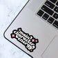 Main Character Energy Sticker, Kindle or Laptop Decal, Gifts for Book Lovers, Waterproof