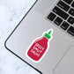 Spicy Smut Sauce Sticker, Dark Romance, Kindle Laptop Decal, Gifts for Book Lovers, Waterproof