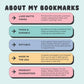 Cozy Girls Book Club Bookmark, Bookish Gifts for Readers, Bookworm, Introvert
