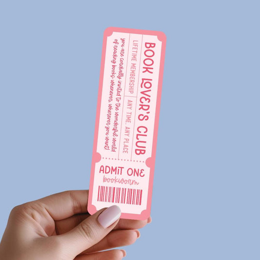 Book Lovers Book Club Bookmark, Bookish Gifts for Readers, Bookworm, Introvert