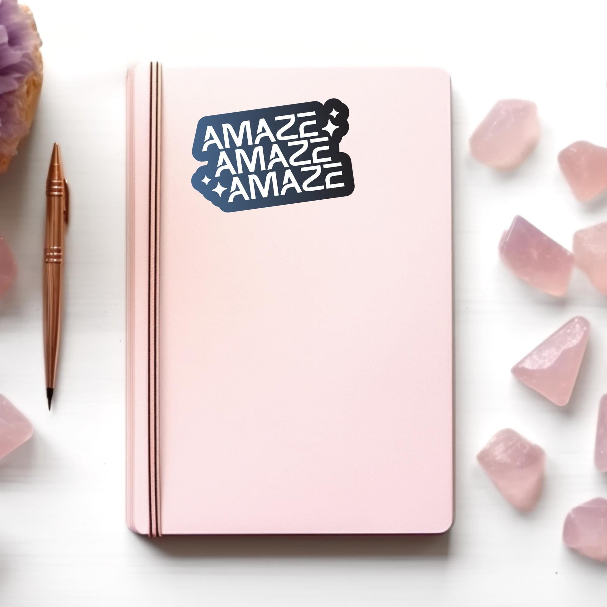 Amaze Amaze Amaze Project Hail Mary Inspired Sticker, Bookish Laptop Kindle Decal, Reader Gifts