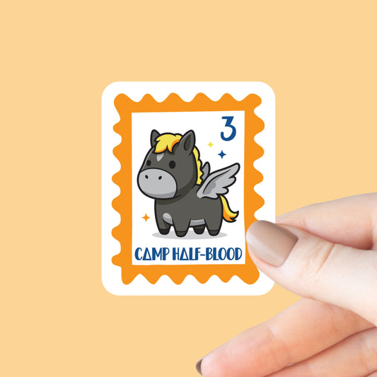 Camp Half Blood Sticker, Kids Books, Bookish Laptop Kindle Decal, Gifts for Readers