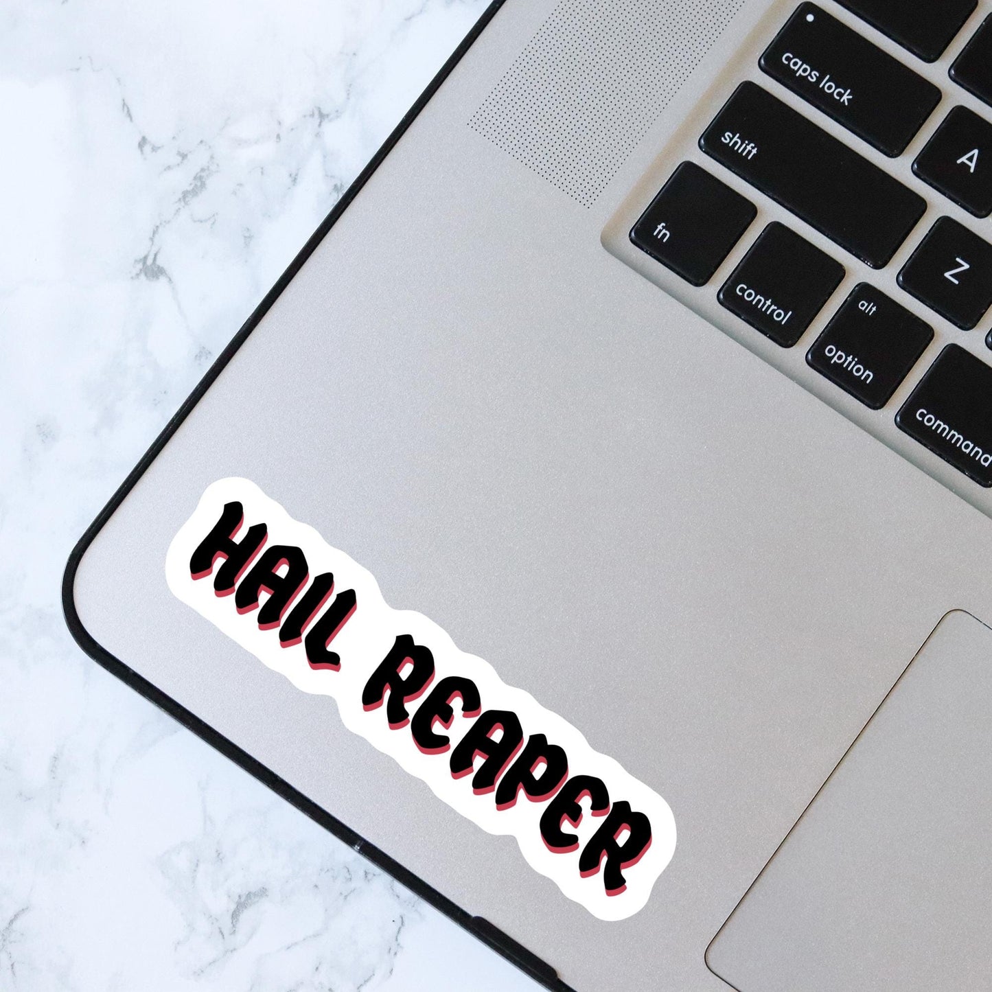 Hail Reaper Sticker, Sci-Fi, Science Fiction, Bookish Laptop Kindle Decal, Gifts for Readers