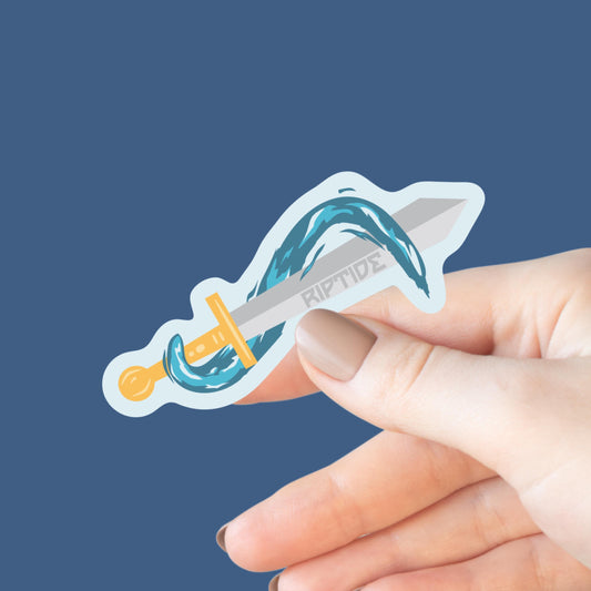 Riptide Sticker, Kids Books, Bookish Laptop Kindle Decal, Gifts for Readers