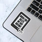 When I Die Delete My AO3 History, Bookish Kindle Laptop Decal, Gifts for Book Lovers, Waterproof