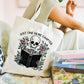 Just One More Chapter Tote Bag, Bookish Canvas Bag, Gifts for Readers, Book Lover Gift