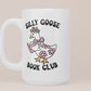 Silly Goose Book Club Mug, Gifts for Readers, Bookish Coffee Cup, Coquette